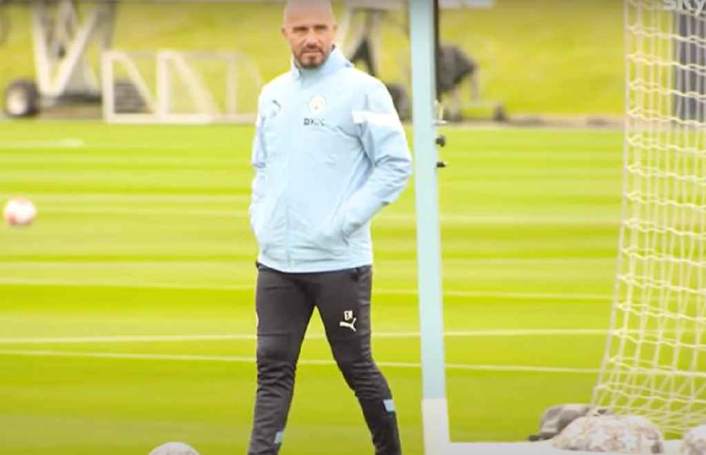 Enzo Maresca Saat Masih Menjadi Asisten Pep Guardiola di Manchester City