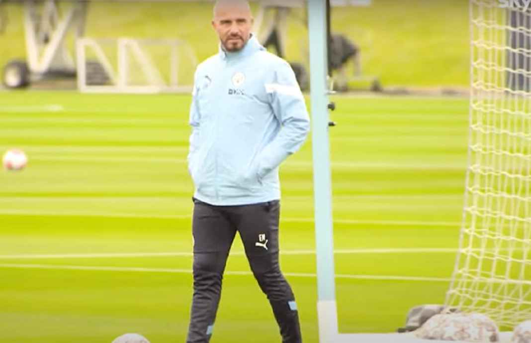 Enzo Maresca Saat Masih Menjadi Asisten Pep Guardiola di Manchester City Enzo Maresca Saat Masih Menjadi Asisten Pep Guardiola di Manchester City