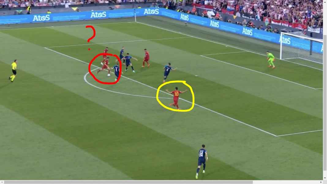 Gavi main egois, ada Marco Asensio bebas di sebelahnya Gavi Egois! Harusnya Spanyol Akhiri Final UEFA Nations League Lebih Cepat