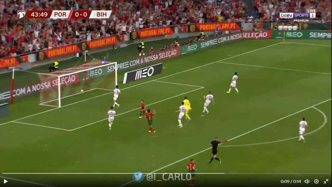 Gol Bernardo Silva ke gawang Bosnia-Herzegovina Musuh Ronaldo di Timnas Portugal Cetak Gol Lawan Bosnia-Herzegovina
