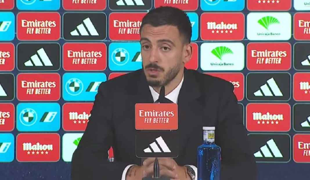Joselu Konferesi Pers Pertama di Real Madrid Joselu Ungkap Apa yang Dia Bawa ke Real Madrid