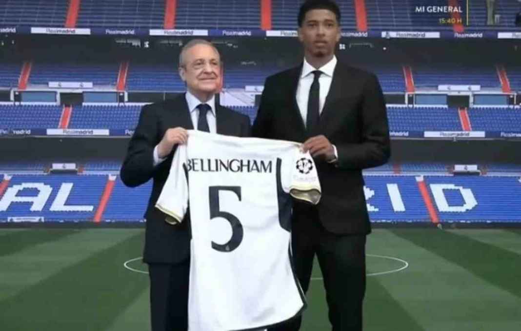 Jude Bellingham Jersey Nomor 5 di Real Madrid Jude Bellingham Jersey Nomor 5 di Real Madrid