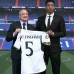 Jude Bellingham Jersey Nomor 5 di Real Madrid