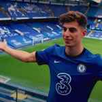 Kai Havertz Saat Baru Diperkenalkan Sebagai Pemain Chelsea