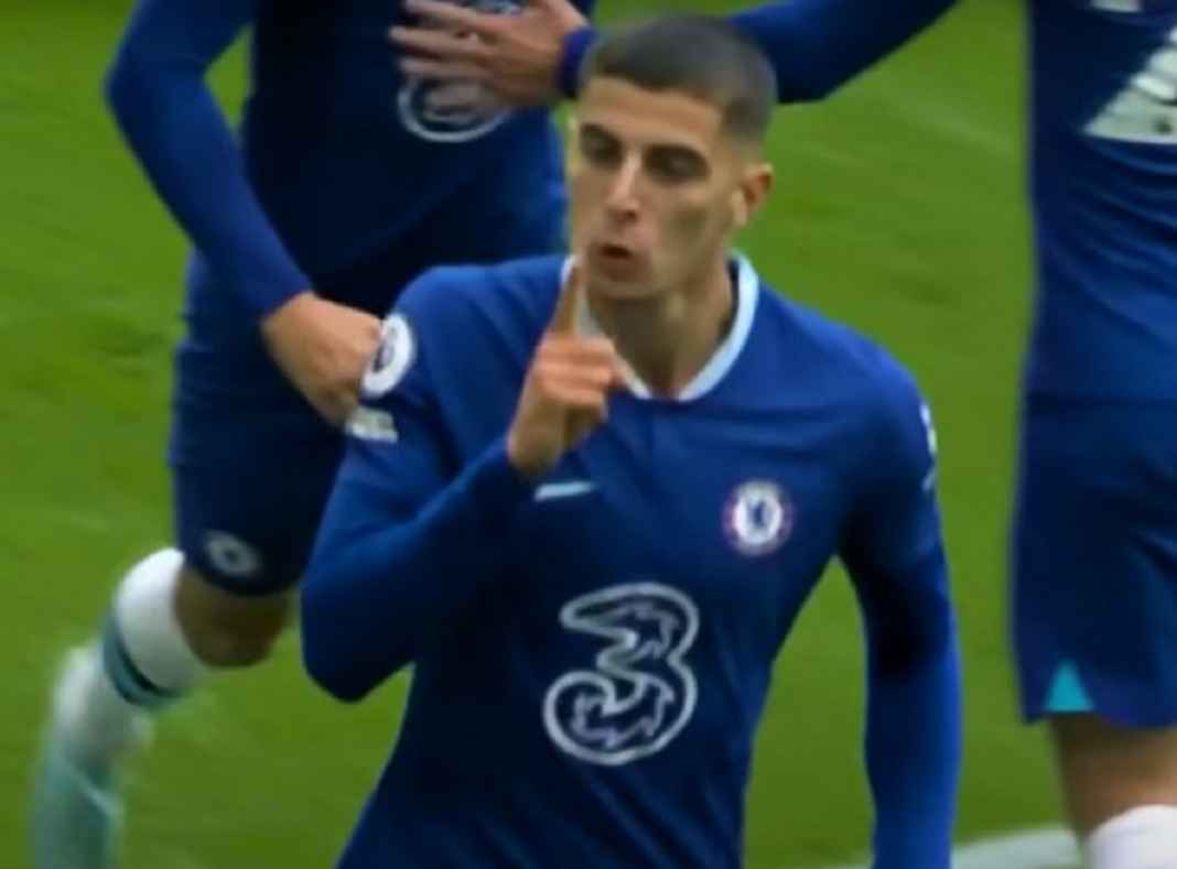 Kai Havertz saat masih membela Chelsea Kai Havertz saat masih membela Chelsea