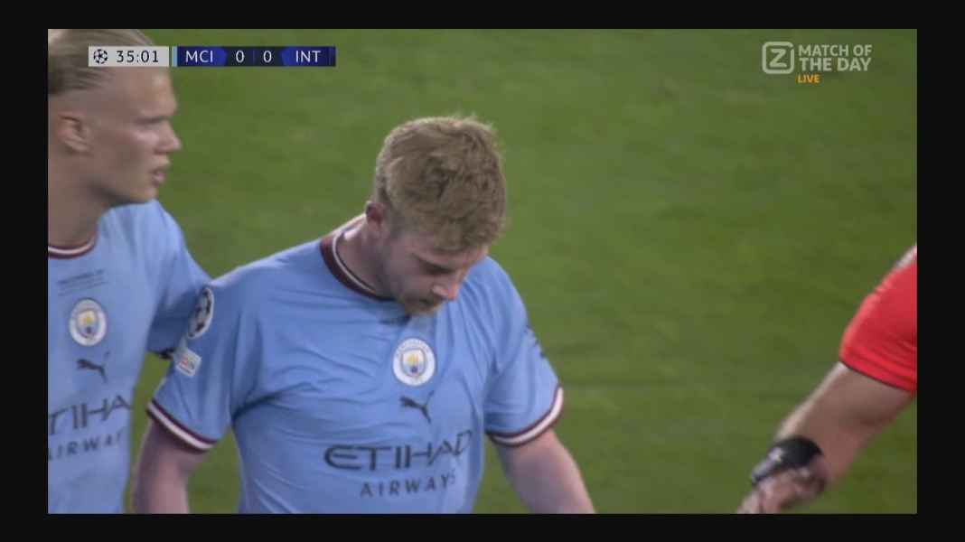 Kevin De Bruyne tidak bisa melanjutkan final Liga Champions Sangat Memilukan! Dua Final Liga Champions, Kevin De Bruyne Dua Kali Cedera!