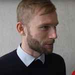 Konrad Laimer saat akan diresmikan sebagai pemain baru Bayern Munchen