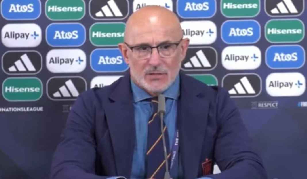 Luis de la Fuente Konferensi Pers Usai Laga Spanyol vs Kroasia Reaksi Luis de la Fuente Usai Spanyol Singkirkan Italia di UEFA Nations League