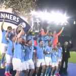 Manchester City Usai Mengangkat Trofi Juara Liga Champions