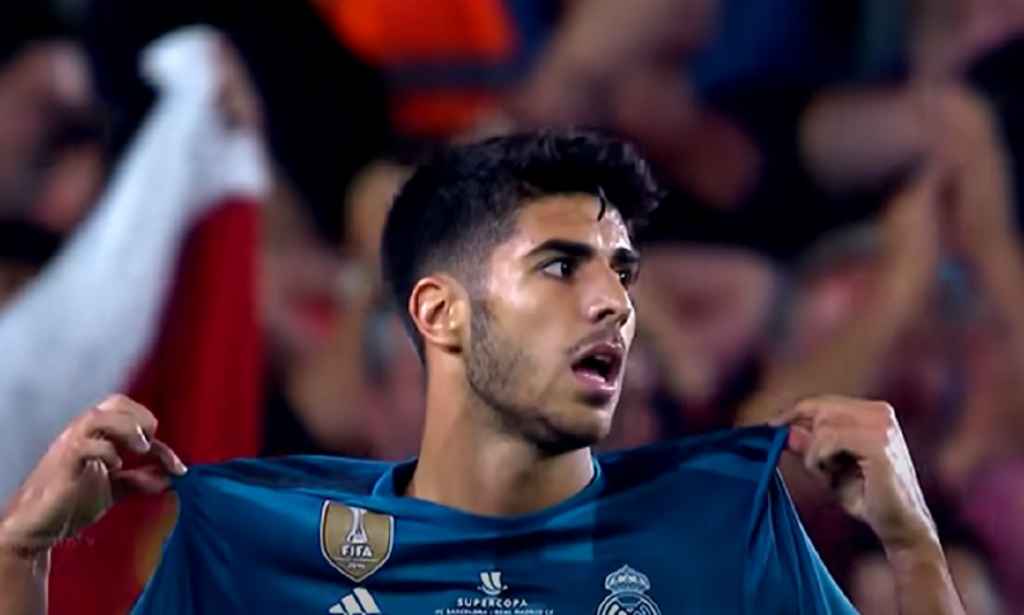 Marco Asensio Usai Mencetak Gol untuk Real Madrid