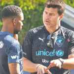 Mauricio Pochettino dalam Sebuah Sesi Latihan