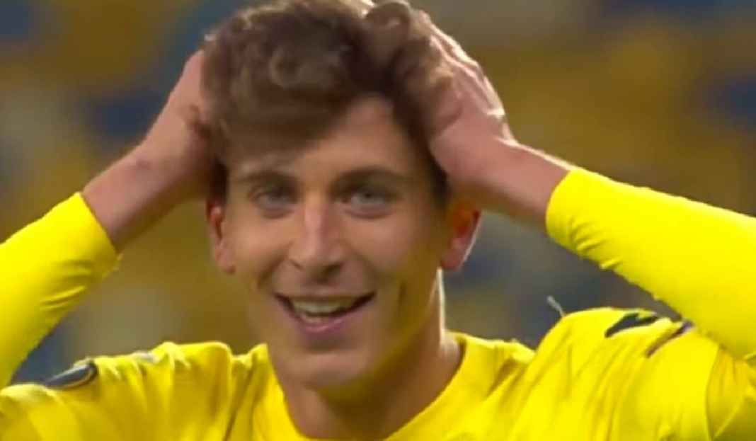 Pau Torres Selebrasi Usai Cetak Gol untuk Villarreal Belum Lempar Handuk, Aston Villa Seriusi Transfer Pau Torres