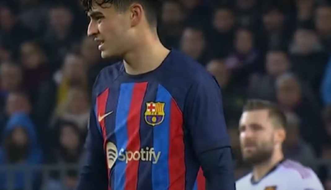 Pedri dalam sebuah laga di Barcelona Pedri dalam sebuah laga di Barcelona