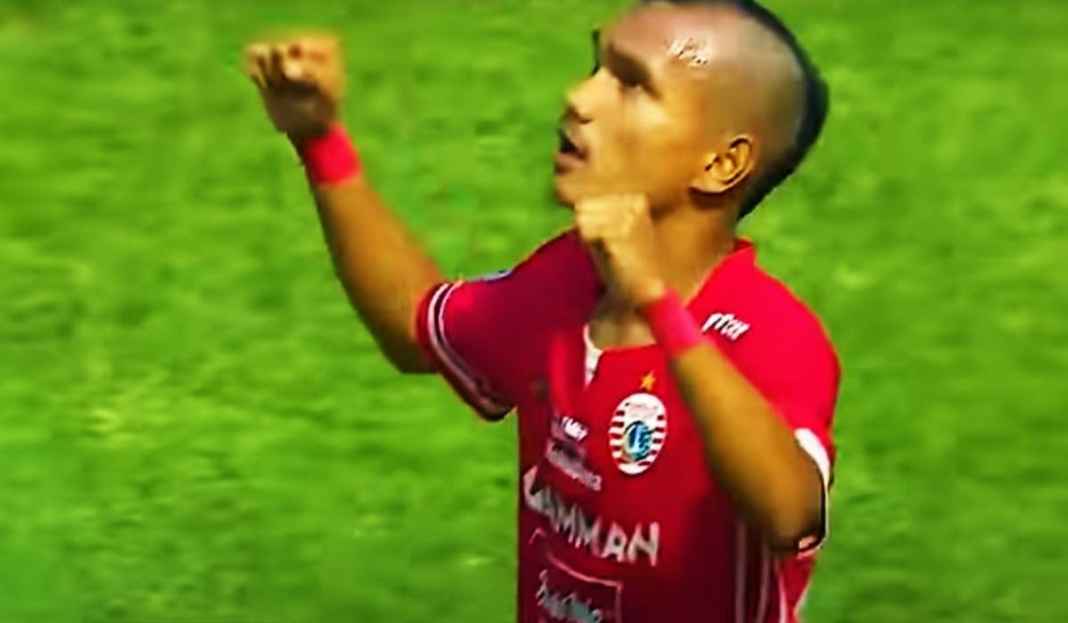 Selebrasi Gol Riko Siminjuntak di Laga Persija Jakarta Lawan PSIS Semarang Ada Marko Simic dan Ryo Matsumura di Persija, Riko Simunjuntak Pede Nih