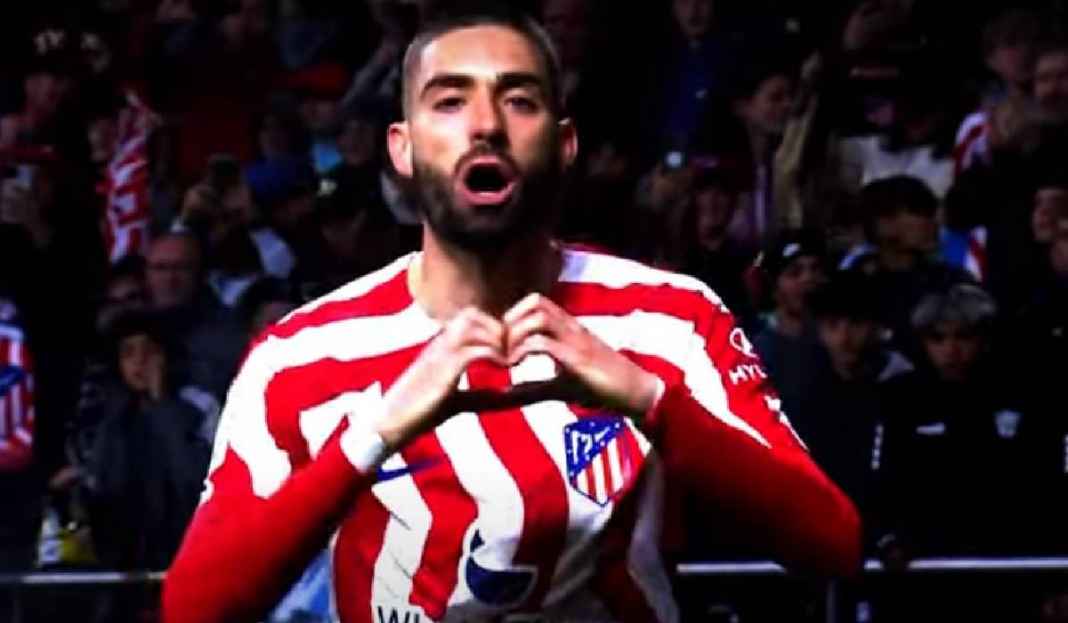 Selebrasi Yannick Carrasco Usai Bikin Gol di Atletico Madrid Penyebab Barcelona Perlahan Cuek dengan Yannick Carrasco