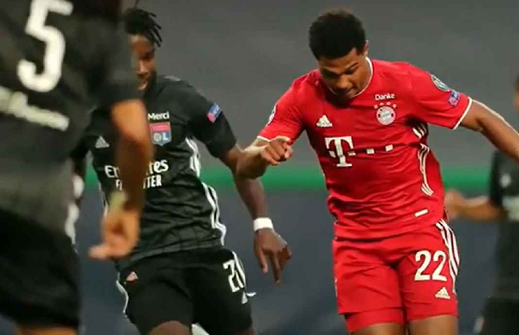 Serge Gnabry Saat Beraksi untuk Bayern Munchen Serge Gnabry Saat Beraksi untuk Bayern Munchen