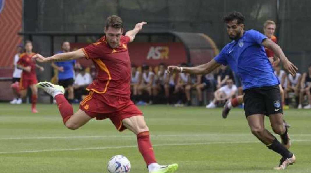 AS Roma vs Braga di laga pramusim AS Roma vs Braga di laga pramusim