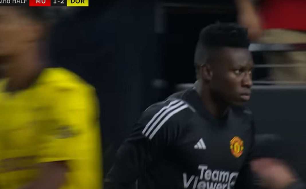 Andre Onana Stres di Laga Manchester United vs Borussia Dortmund Gara-gara Maguire Andre Onana Stres di Laga Manchester United vs Borussia Dortmund Gara-gara Maguire