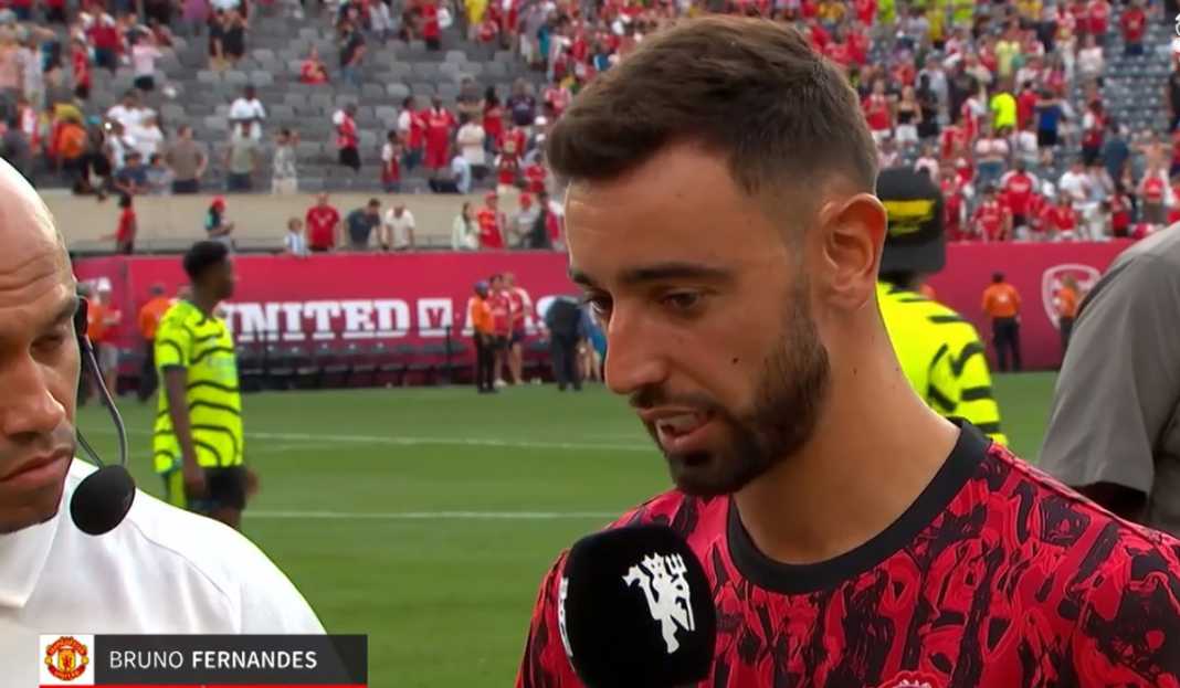 Bruno Fernandes senang dengan kemenangan Manchester United Bruno Fernandes Senang Dengan Semangat dan Kemenangan Manchester United