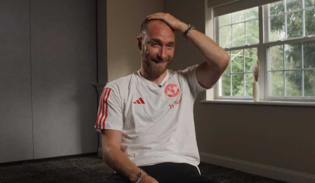 Christian Eriksen dalam wawancara dengan MUTV Christian Eriksen Puji Perkembangan Pemain Muda, Doakan Sukses di Tim Utama Manchester United