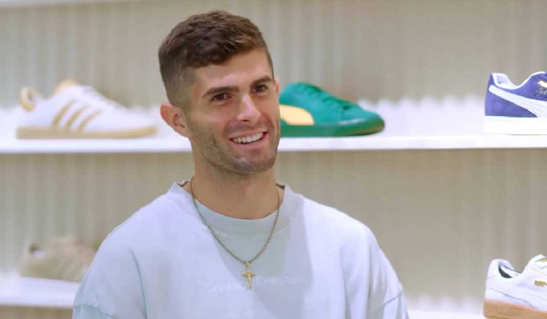 Christian Pulisic di Program Acara Puma Christian Pulisic Full Senyum Pindah ke AC Milan