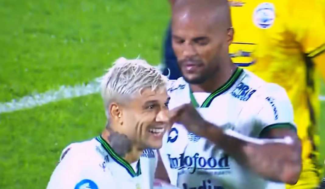 Ciro Alves dan David da Silva Selebrasi Gol Lawan Arema FC Prediksi Persib Bandung vs Dewa United di Liga 1