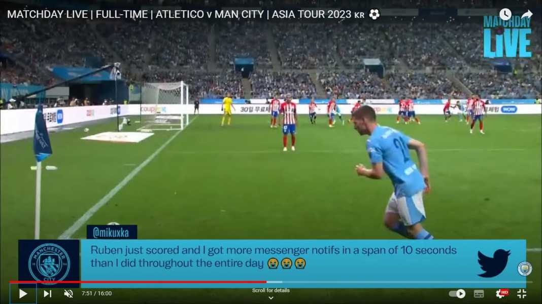 Cuplikan Man City vs Atletico 3 Hal yang Kita Pelajari Dari Kekalahan Manchester City Tadi Malam