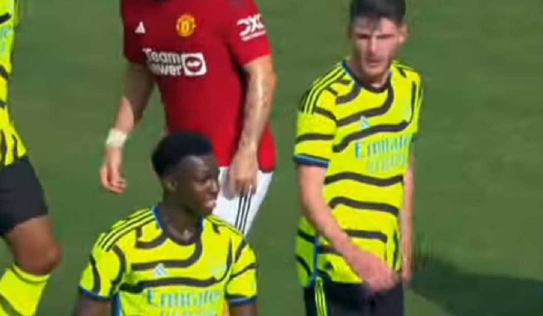 Declan Rice Tampil di Laga Arsenal Kontra Manchester United di laga Persahabatan 2023 Ditanya Soal Target, Declan Rice: Ingin Menangkan Trofi Liga Inggris di Arsenal