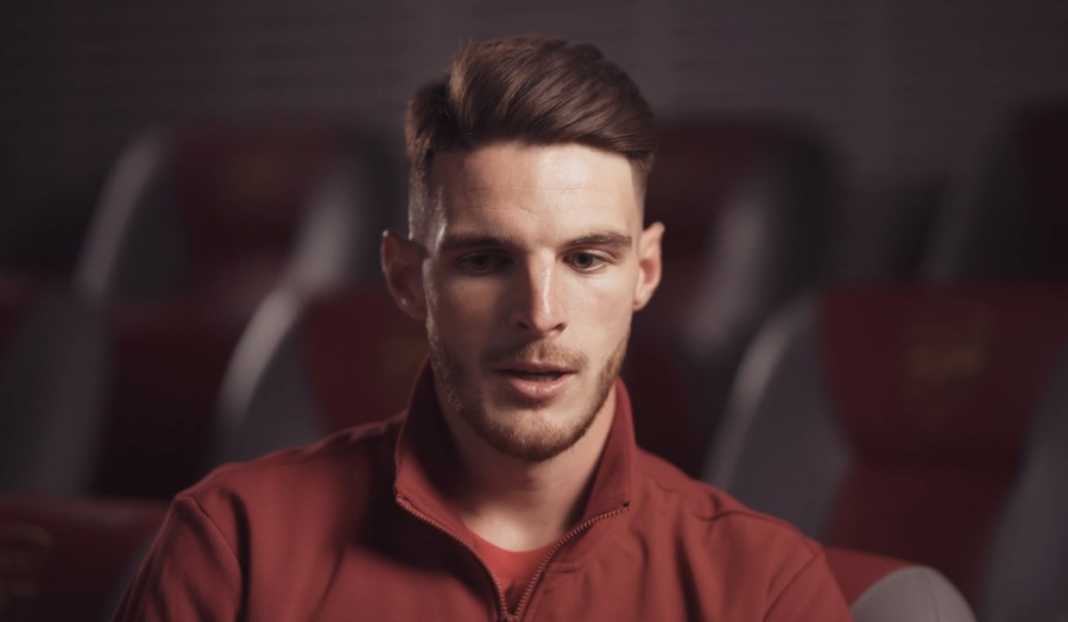 Declan Rice dalam wawancara pertama di Arsenal Declan Rice Ingin Nikmati Tahun-Tahun Terbaik Karirnya di Arsenal, Siap Berikan Segalanya