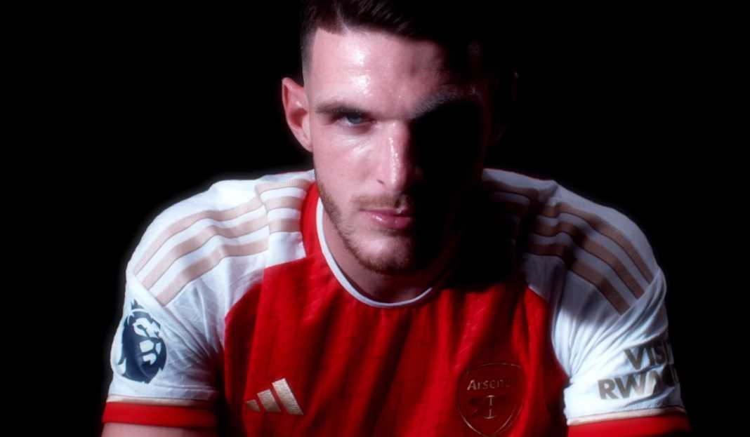 Declan Rice optimis dengan masa depan Arsenal Declan Rice Optimis Arsenal Segera Menangi Gelar Liga Inggris dan Liga Champions