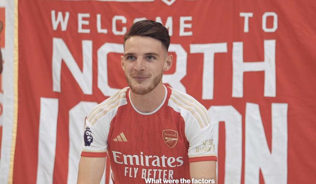 Declan Rice pemain Inggris termahal di Premier League Declan Rice ke Arsenal, Kedua dari 10 Transfer Termahal Dalam Sejarah Premier League