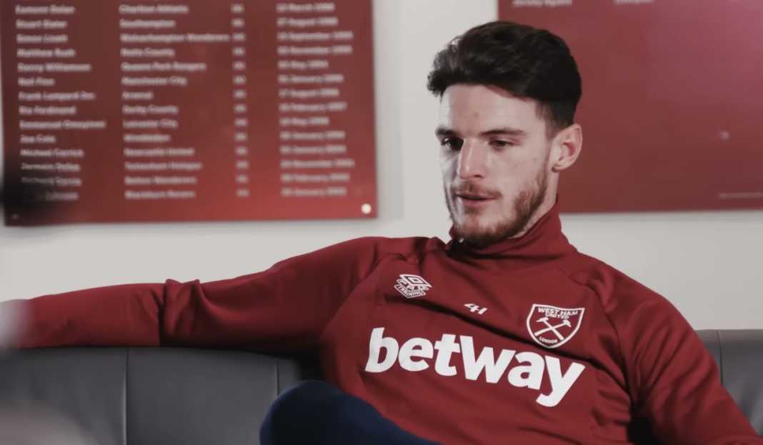 Declan Rice ucapkan salam perpisahan ke fans West Ham Declan Rice Kirim Pesan Menyentuh ke Fans The Hammers Usai Resmi Gabung Arsenal