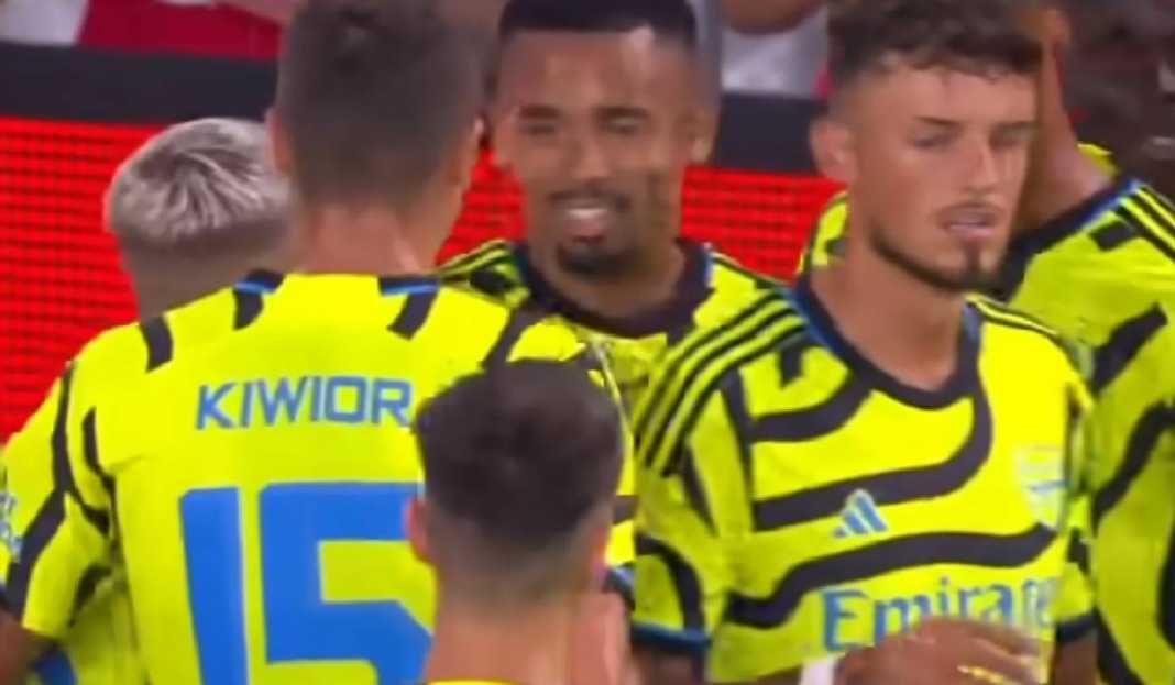 Gabriel Jesus Usai Cetak Gol dan Selebrasi Pemain Arsenal Kontra MLS All-Stars di Pramusim 2023 Usai Dibantai Arsenal, Pemain MLS All-Stars Wanti-wanti Klub Liga Inggris