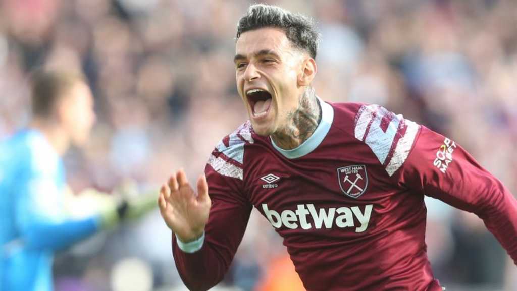 Gianluca Scamacca Pemain West Ham United Incaran AS Roma