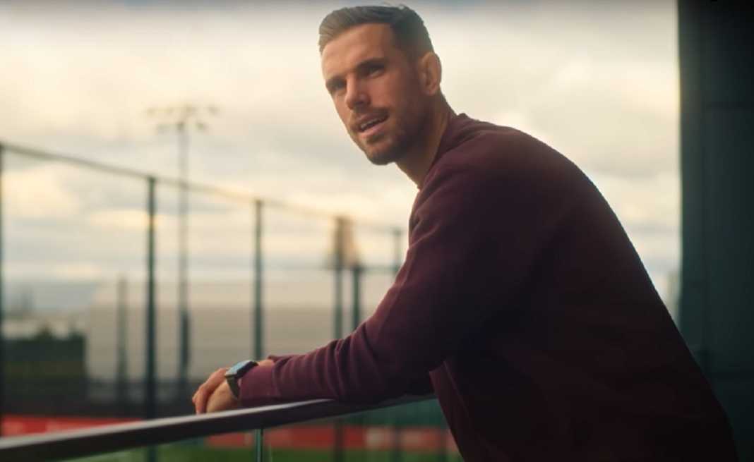 Jordan Henderson dalam sebuah program liputan Liverpool FC