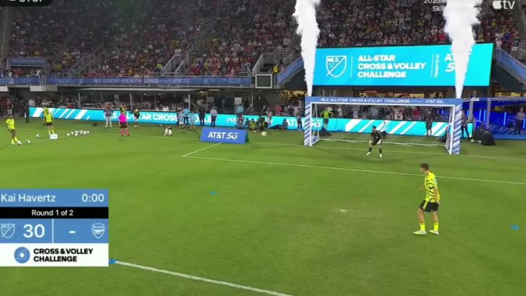 Kai Havertz peroleh nilai nol dalam MLS All-Star cross and volley challenge Pemain Baru Arsenal Kai Havertz Jadi Bahan Tertawaan di Amerika Serikat