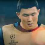Kim Min-jae dalam sebuah sesi latihan saat masih membela Napoli
