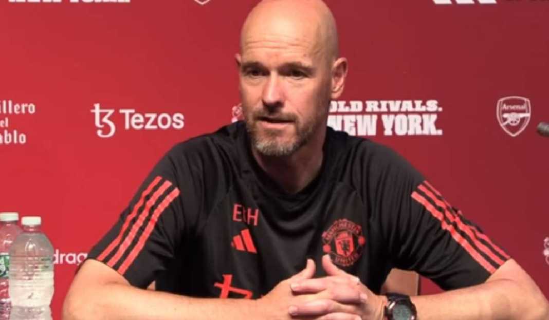 Konferensi Pers Erik ten Hag di Pramusim Manchester United Gelandang dan Kiper Sudah, Erik ten Hag: Selanjutnya Manchester United Rekrut Striker!