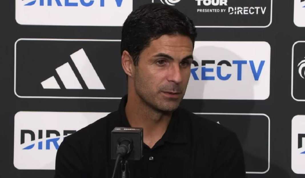 Konferensi Pers Mikel Arteta Usai Arsenal Bekuk Barcelona Declan Rice Menghilang di Laga Arsenal vs Barcelona, Ini Penjelasan Mikel Arteta