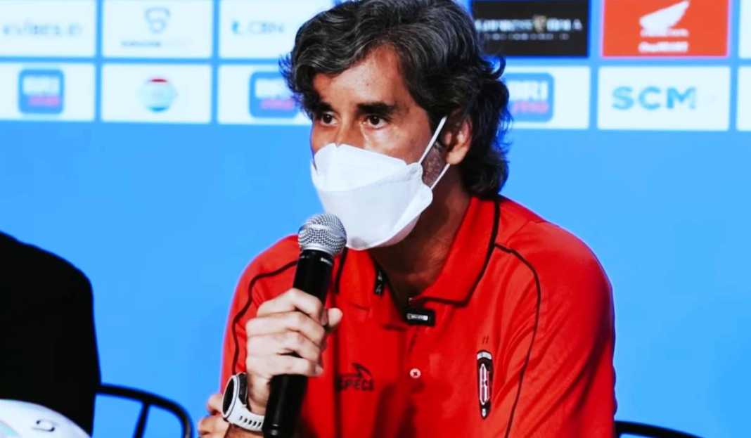 Konferensi Pers Stefano Cugurra Hadapi Arema FC, Bali United Dituntut Manfaatkan Laga Tandang Rasa Kandang