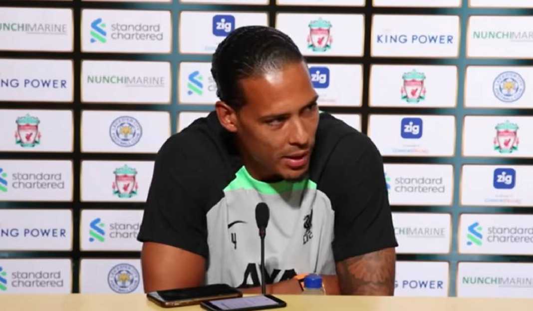 Konferensi Pers Virgil van Dijk Jelang Liverpool vs Leicester City Jelang Musim Baru, Virgil van Dijk Sesumbar Bakal Ada Perubahan dari Liverpool