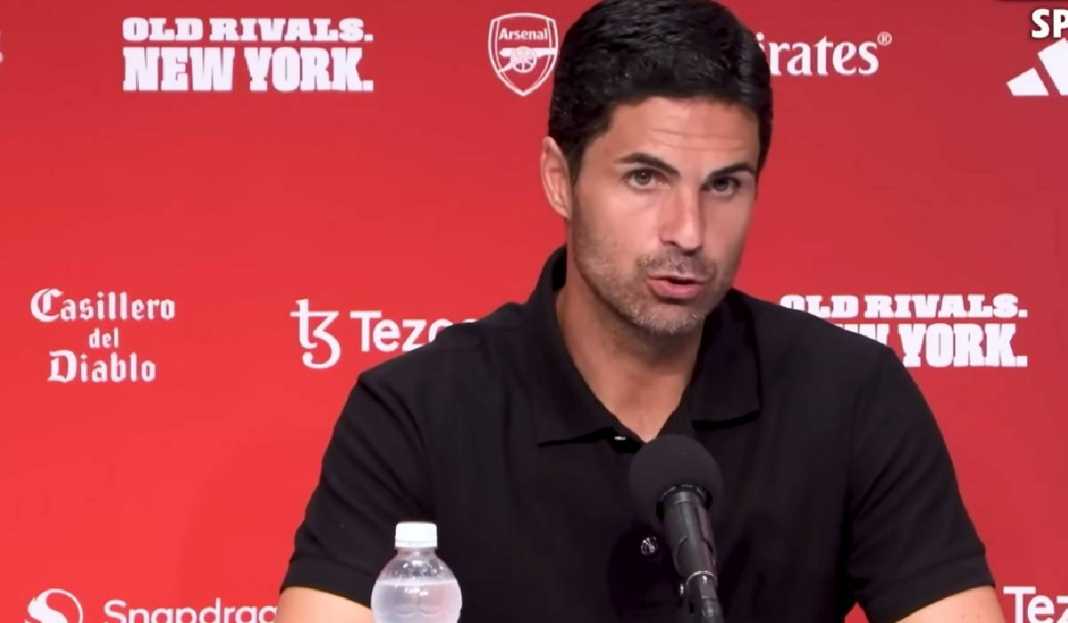 Konferensi pers mikel arteta Mikel Arteta Berikan Penilaian untuk Wajah Baru Arsenal