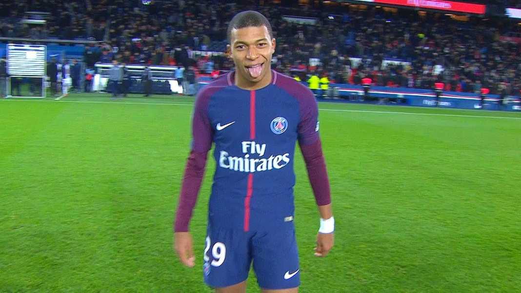 Kylian Mbappe pemain PSG Kylian Mbappe pemain PSG