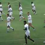 Latihan Madura United jelang menjamu Persik Kediri