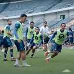 Latihan Persib Bandung Jelang Menjamu Madura United