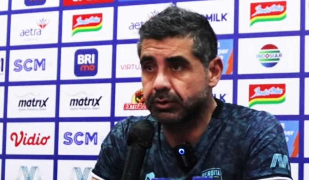 Luis Edmundo Duran Konferensi Pers Jelang Laga Persita vs Persija Persita Tangerang di Papan Atas Liga 1, Pelatih Promosikan Pemain Muda ke Shin Tae-yong