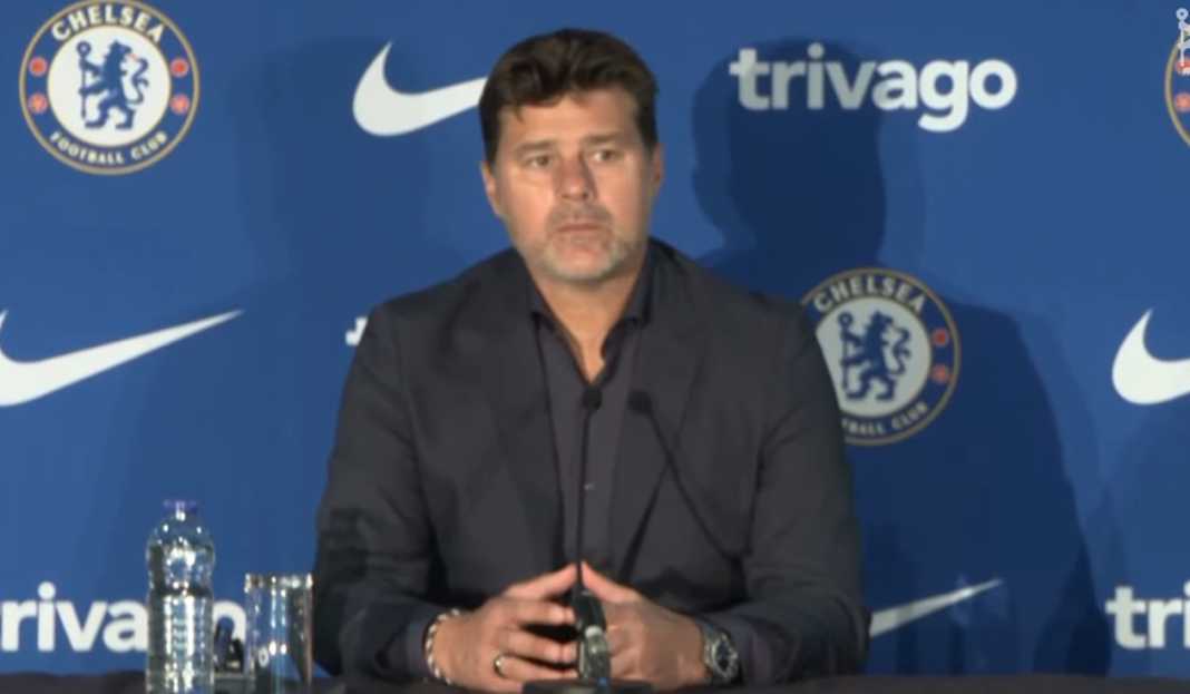 Mauricio Pochettino di konferensi pers Mauricio Pochettino Bawa Skuad 29 Pemain Chelsea ke Amerika Untuk Tur Pramusim