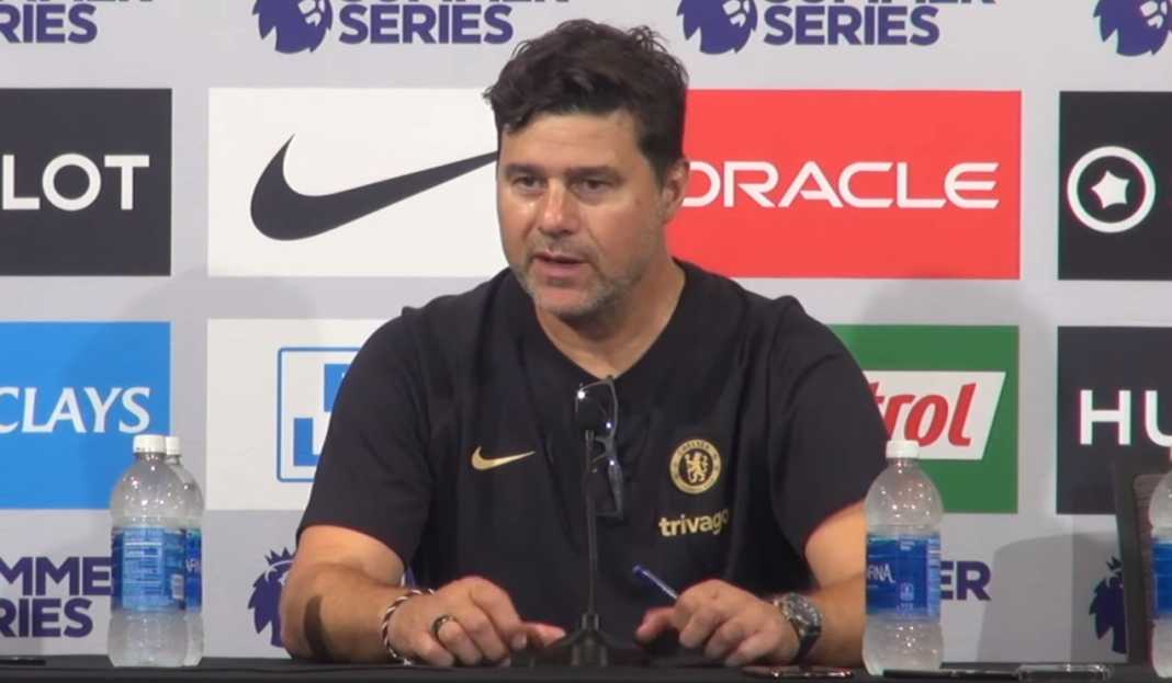 Mauricio Pochettino di konferensi pers Chelsea Mauricio Pochettino Lihat Banyak Hal Positif Selama Kemenangan Timnya Atas Brighton