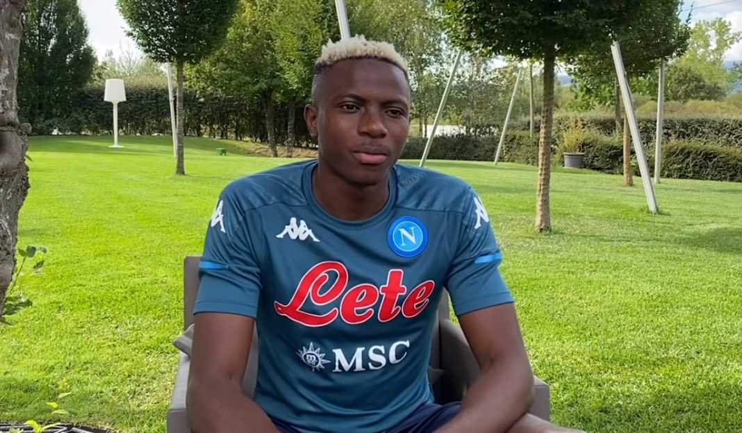Napoli ngotot pertahankan Victor Osimhen Presiden Napoli Aurelio de Laurentiis Main Keras Soal Rumor Transfer Victor Osimhen