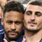 Neymar dan Marco Verratti pemain PSG